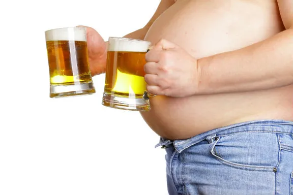 Dude, that Beer Belly Could Cause Osteoporosis!