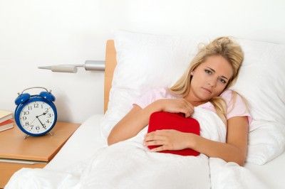 sick in bed