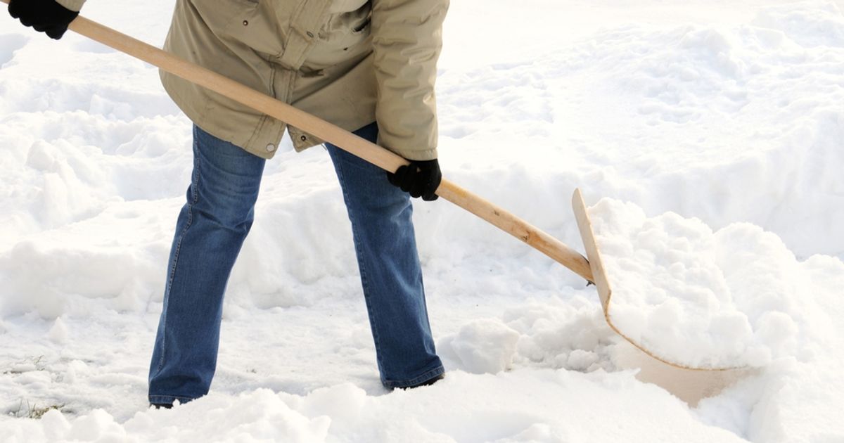 Infographic Snow Shoveling Safety ActiveBeat