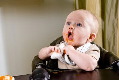 Baby Eating Carrots