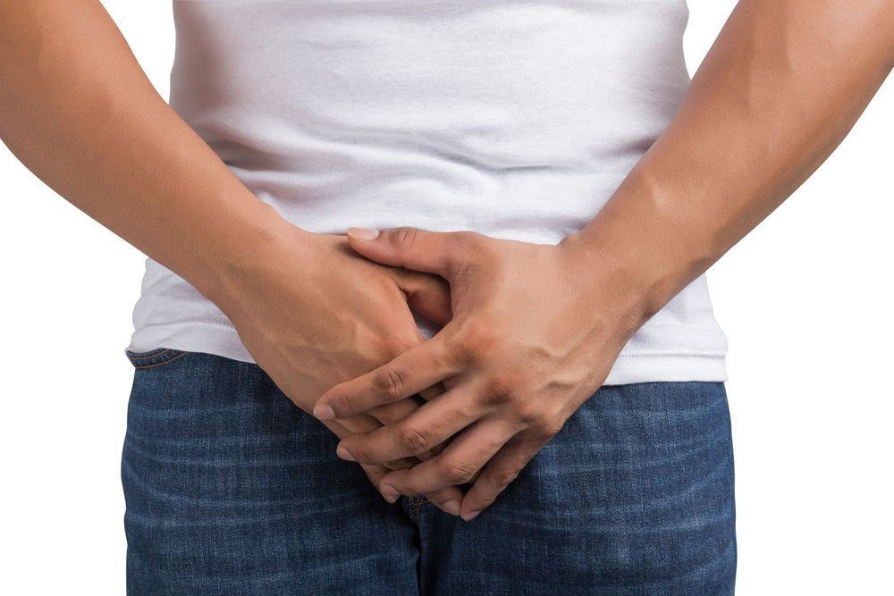 Petite Boule De Sang Sur La Peau Des Testicules