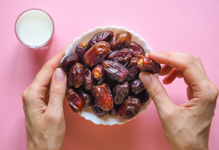 bowl of dates